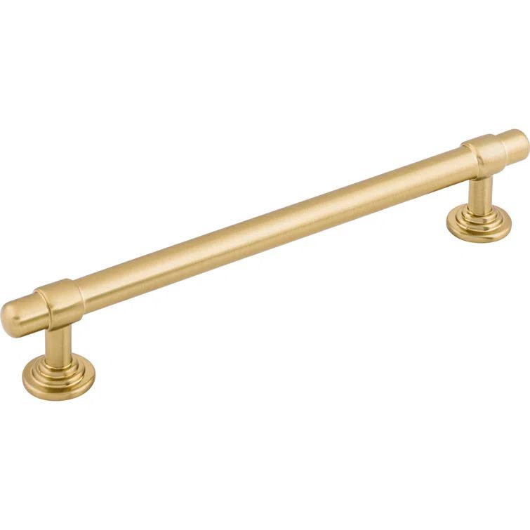 Honey Bronze 6 5/16" Modern Bar Pull with Mounting Hardware