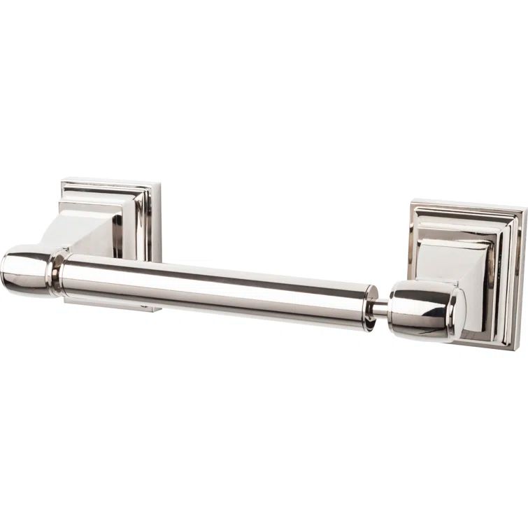 Polished Nickel Wall Mounted Toilet Paper Holder