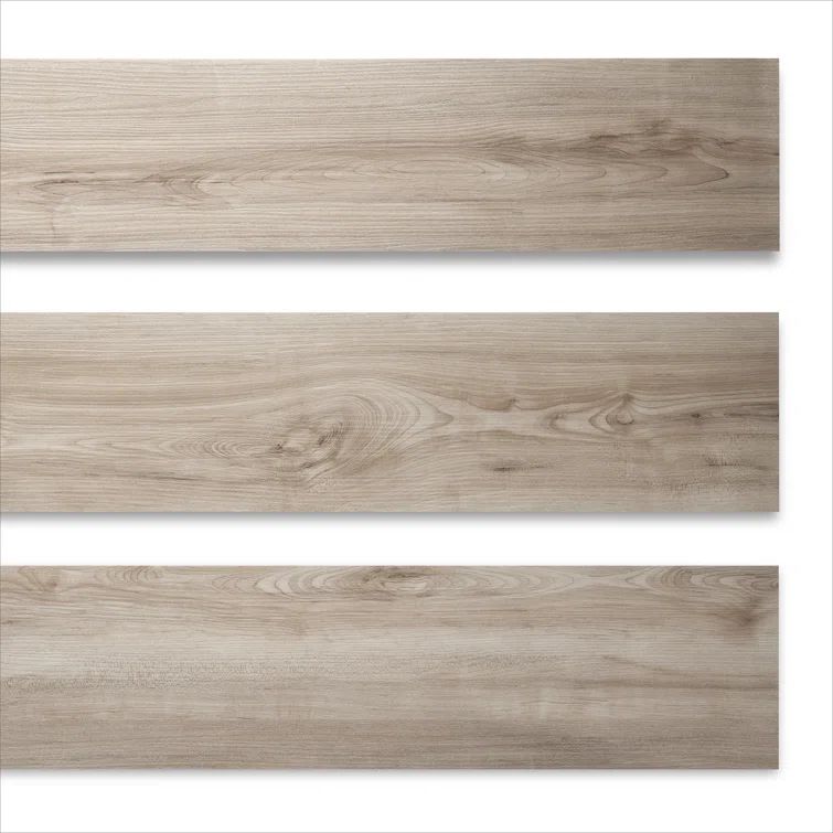 Fadewood 7.3" x 48" Waterproof Glue Down Vinyl Tile Flooring