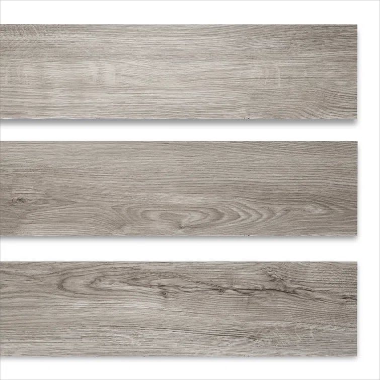 Smoked Gray Oak Look Peel and Stick Vinyl Plank Flooring