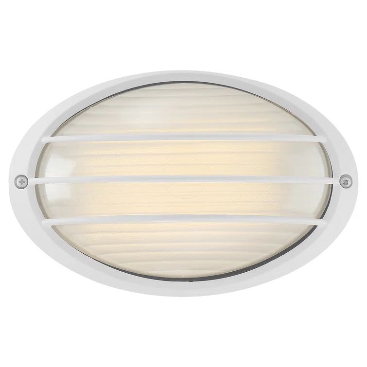 Cabo Satin Finish Dimmable LED Outdoor Wall Light