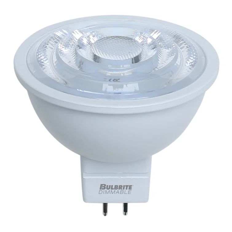 White Dimmable Bi-Pin LED Flood Bulb for Commercial Use