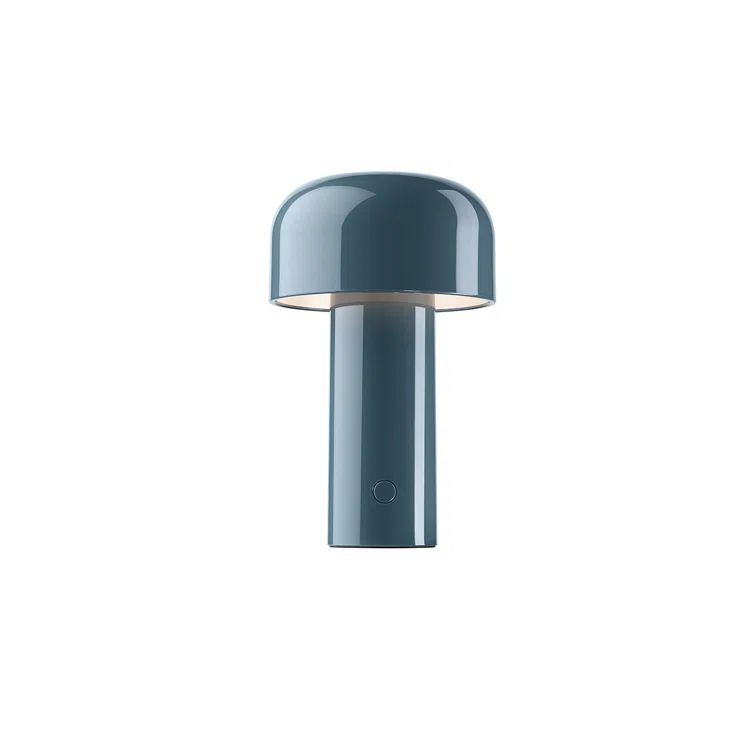 Gray Blue Cordless Adjustable Outdoor Kids Table Lamp
