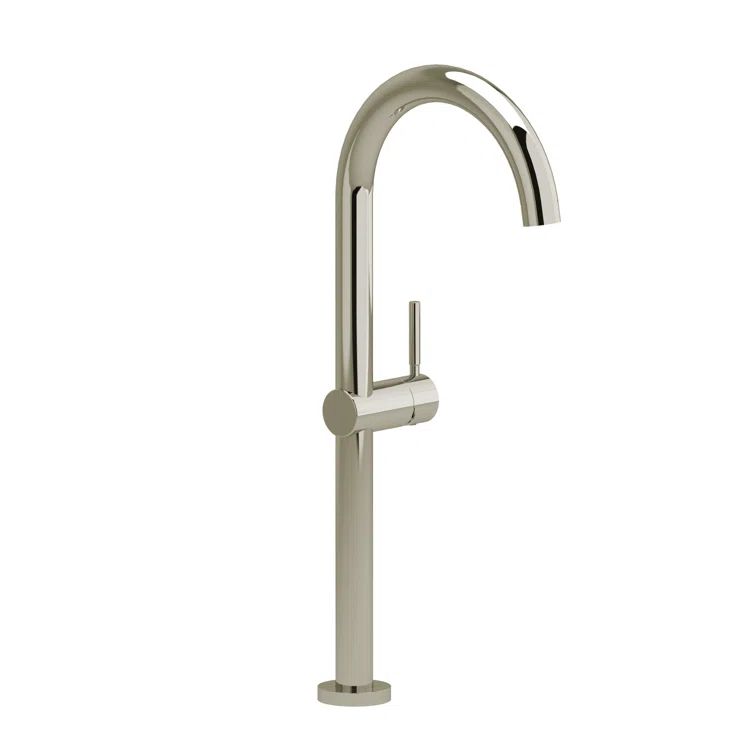 Urban Elegance Polished Nickel Single Handle Vessel Faucet