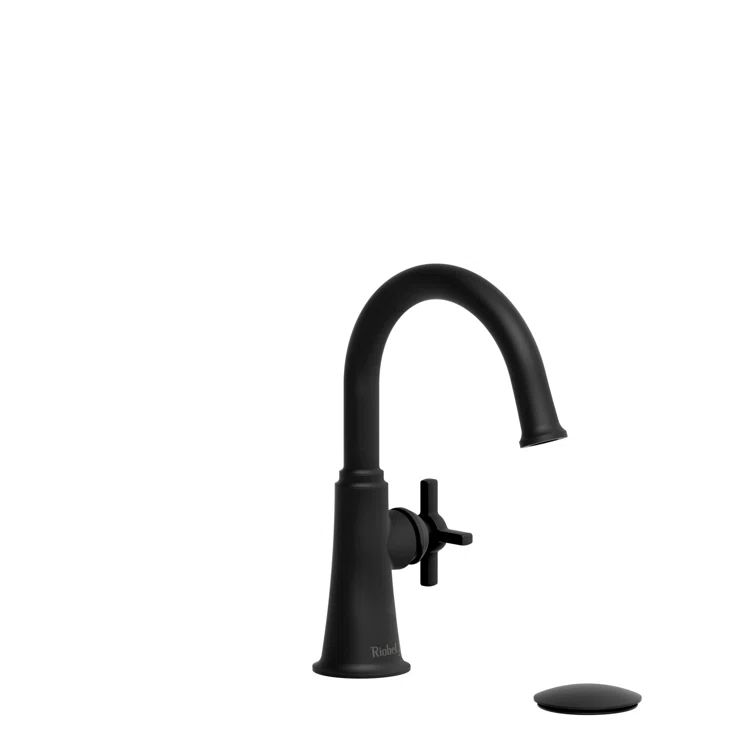 Black Stainless Steel Single Handle Bathroom Faucet