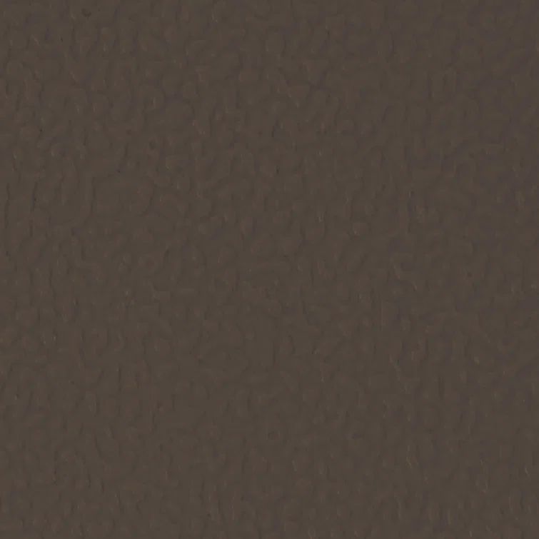 Brownstone Metal Stackable Armless Chair with Ergonomic Perforated Back