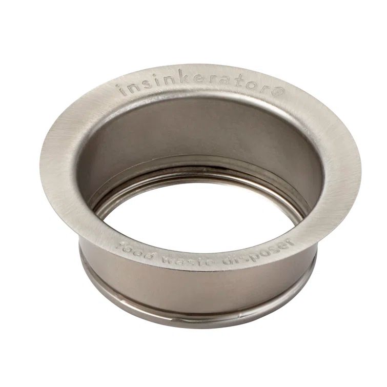 Brushed Stainless Steel Kitchen Sink Flange for Garbage Disposal