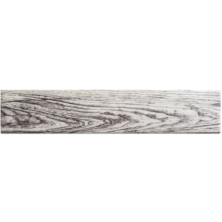 Kendel 3'' x 14'' Black and White Glass Subway Tile