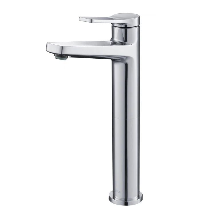Indy Chrome Slim Single-Lever Vessel Bathroom Faucet