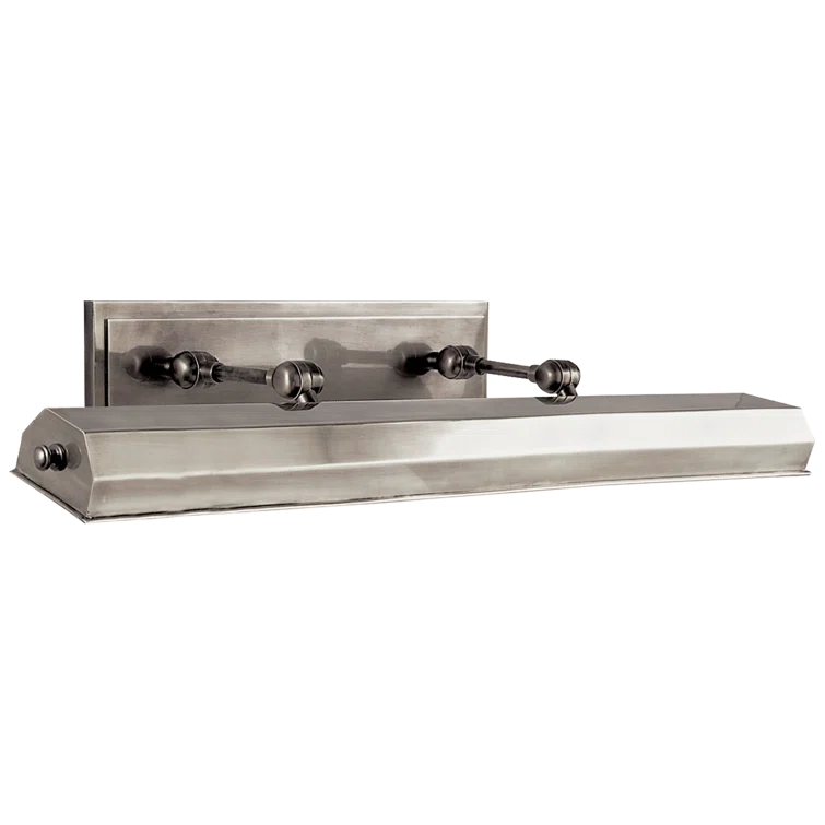 Antique Nickel 30-Inch Dimmable Wall Mounted Picture Light