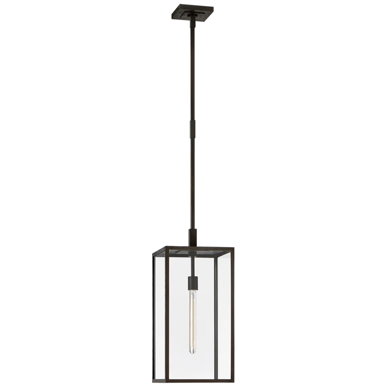 Chapman & Myers Aged Iron Handcrafted Indoor/Outdoor Lighting Pendant