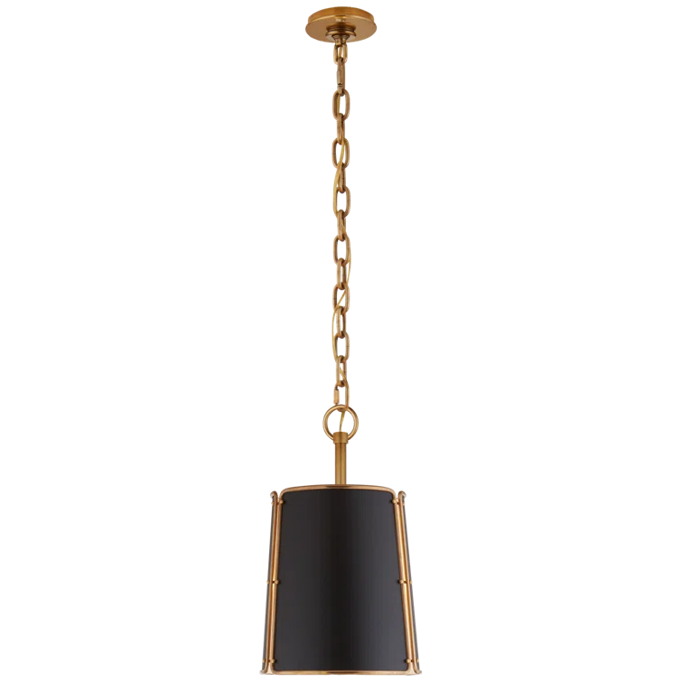 Hastings Polished Nickel 18" Indoor/Outdoor Drum Pendant Light