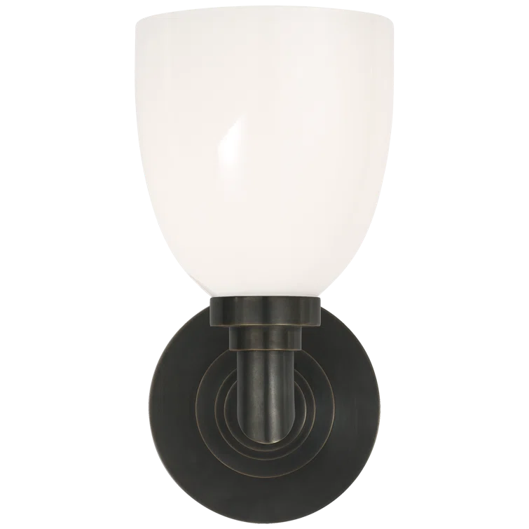 Wilton Dimmable Outdoor Bronze Bath Wall Light
