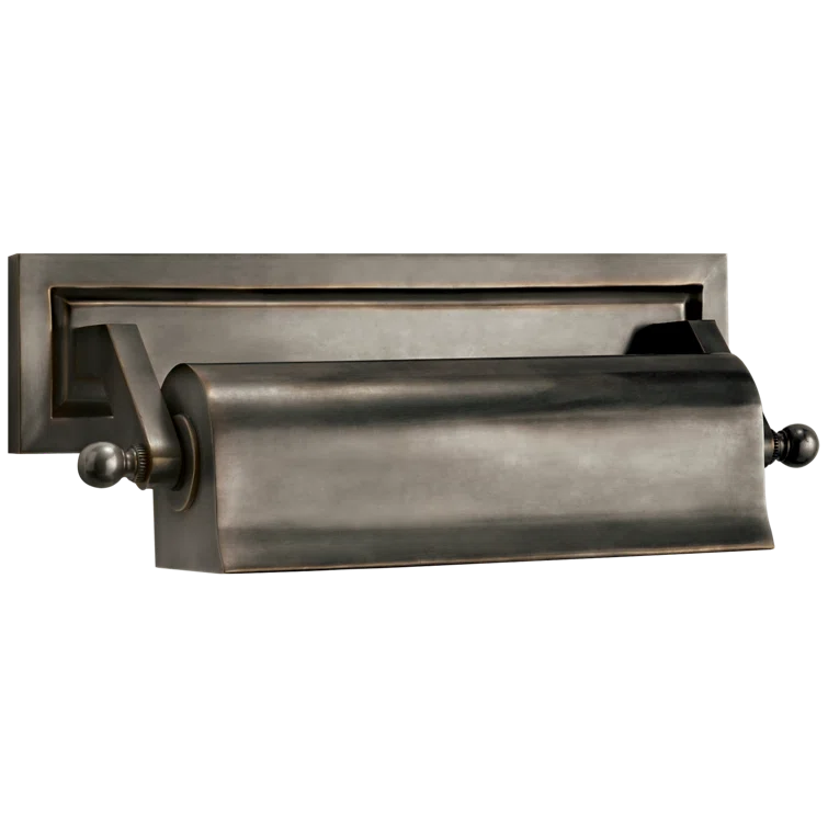 Rustic Bronze 4''x10.75'' Industrial Wall Picture Light