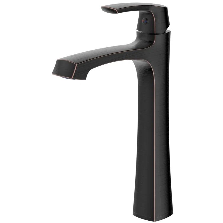Cardania Oil-Rubbed Bronze Single-Handle Vessel Sink Faucet