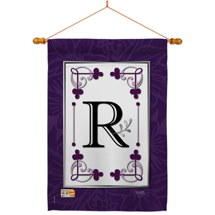 Patriotic Double-Sided Polyester House Flag with Sleeve