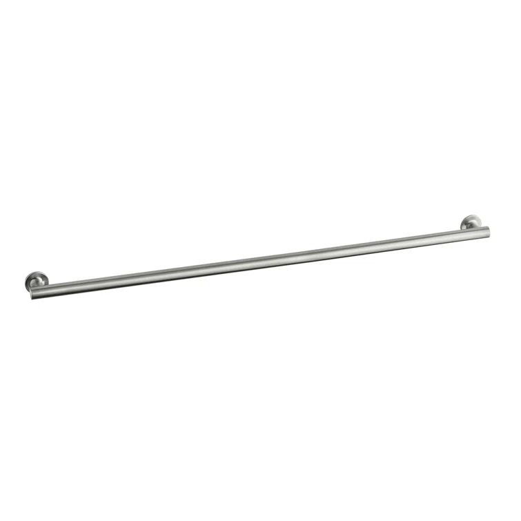 Purist 24" Brushed Stainless Steel Bathroom Grab Bar