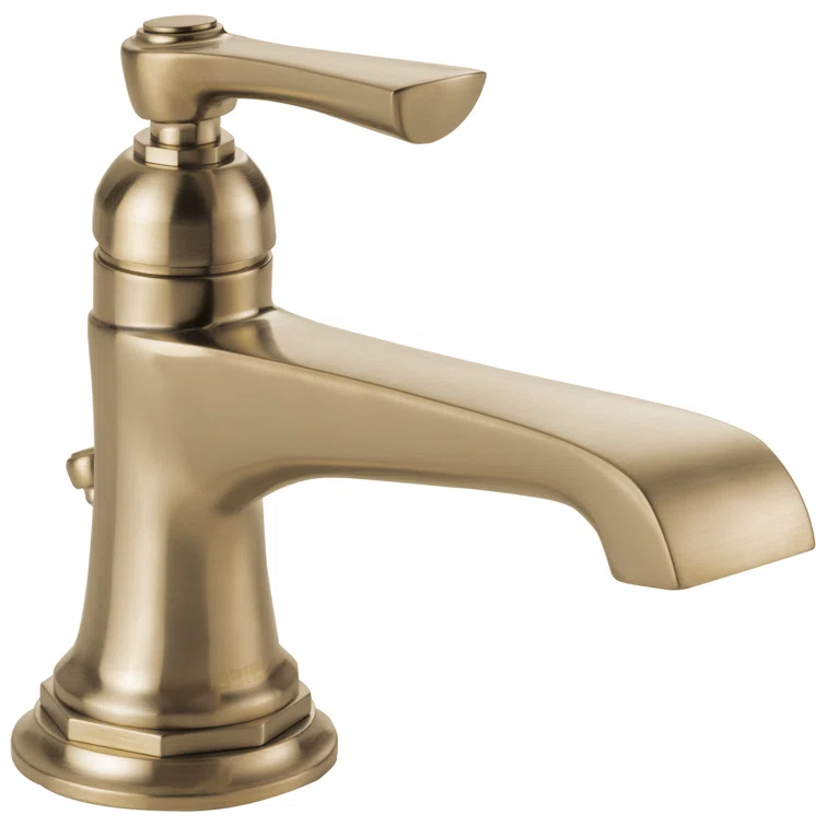 Polished Nickel Single Hole Brass Lavatory Faucet