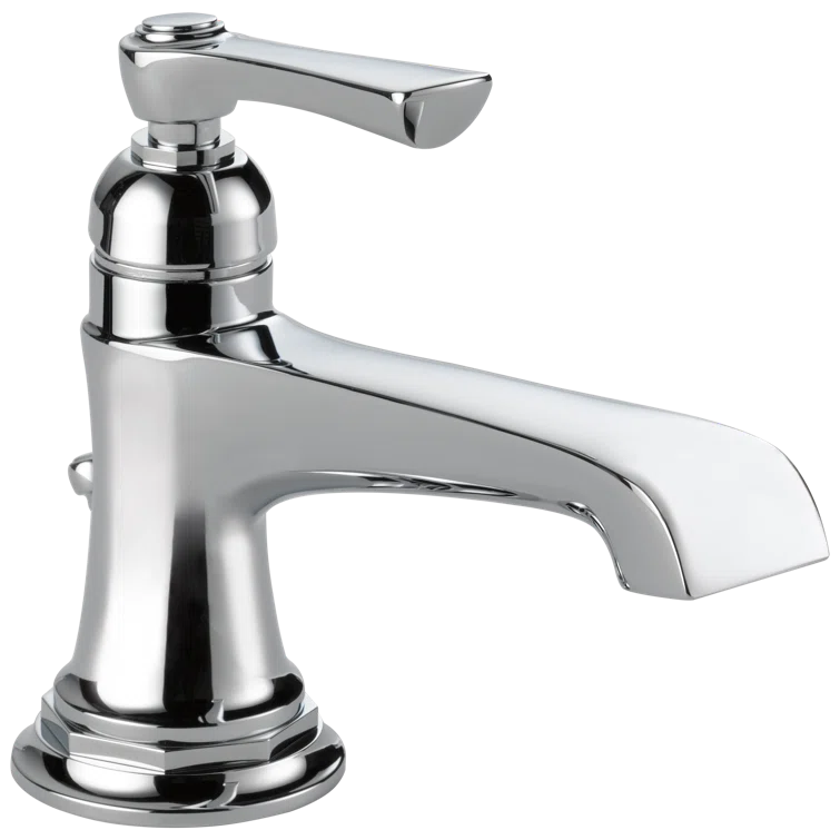 Polished Nickel Single Hole Brass Bathroom Faucet