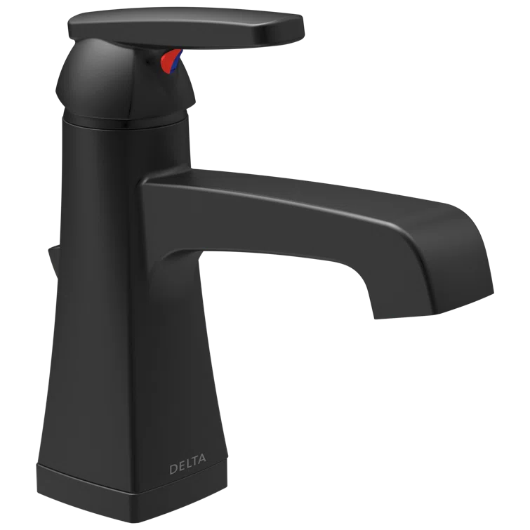 Sleek Stainless Steel Modern Single Hole Bathroom Faucet