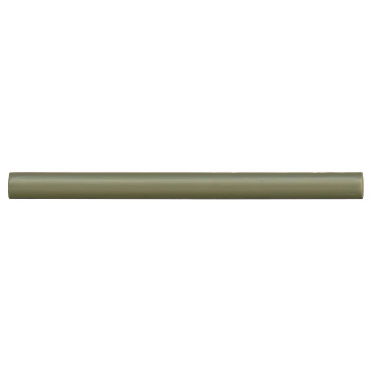 Castle Moss Green Ceramic Wall Trim Border Tile
