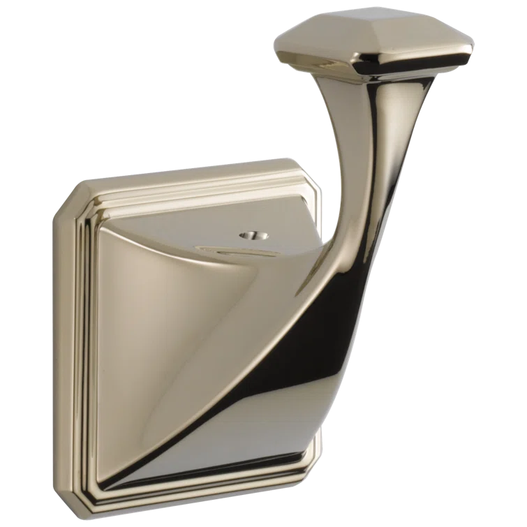 Polished Nickel Modern Wall Mount Robe Hook