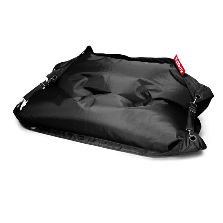 Fatboy Buggle-Up Outdoor Bean Bag Chair & Lounger - Black Olefin