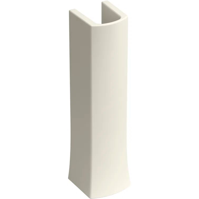 Kelston Contemporary Biscuit Pedestal Sink Base