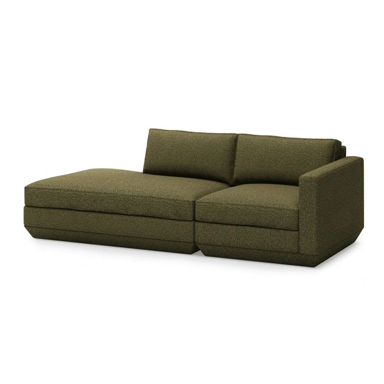 Copenhagen Terra Luxe Modular Lounge Sofa, Left-Facing 90"