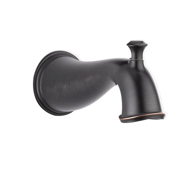 Venetian Bronze Wall Mounted Tub Spout with Diverter