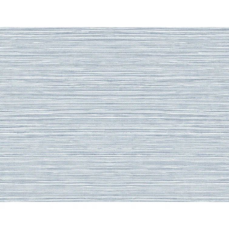 Sea Breeze Blue Vinyl Peel and Stick Wallpaper Roll