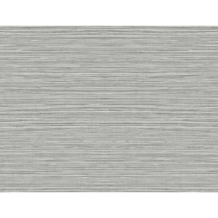 Harbor Mist Gray Vinyl Peel & Stick Wallpaper Roll