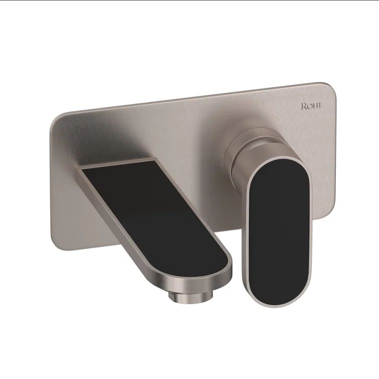 Miscelo 7 1/8'' Black Nickel Transitional Wall Mounted Faucet