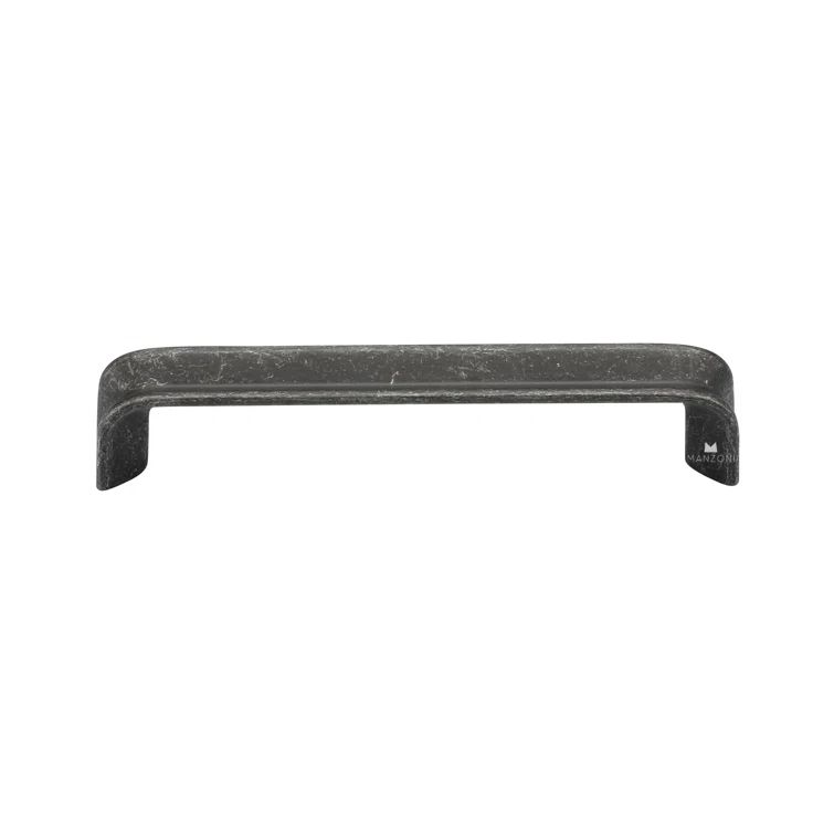 Vintage Black Iron Modern Bar Handle Pull
