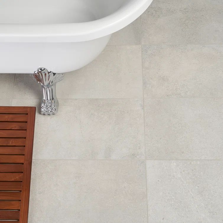 Midtown Silver Matte Large Format Porcelain Tile