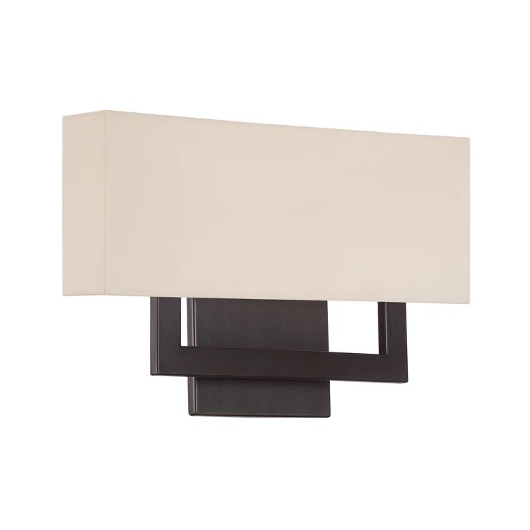 Manhattan 15" Brushed Bronze Dimmable LED Wall Sconce