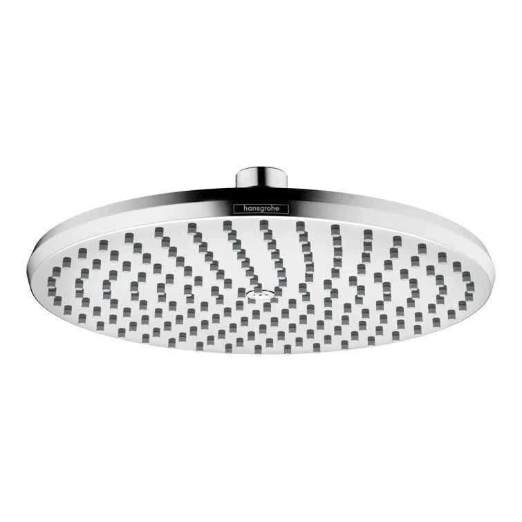 Locarno Chrome 9.5" Wall Mounted Rain Shower Head