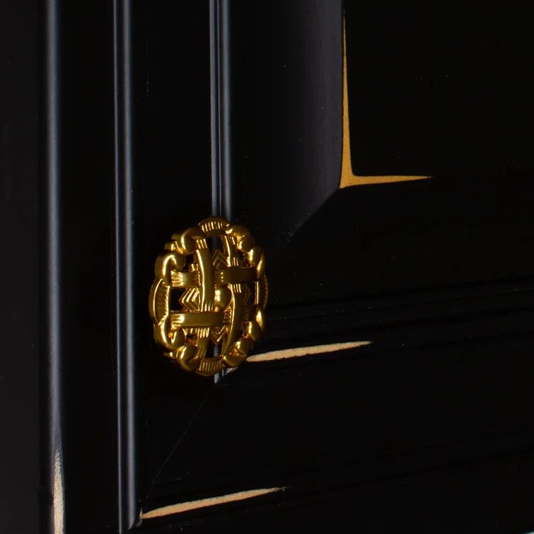 Celtic Brass Gold Round Cabinet Knob Multipack