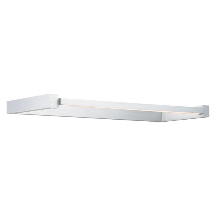 Lune 27" Adjustable Brushed Aluminum LED Wall Light