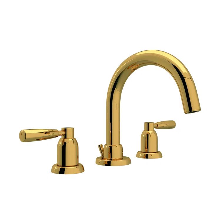 Holborn Polished Nickel 7.5" Transitional Brass Bathroom Faucet