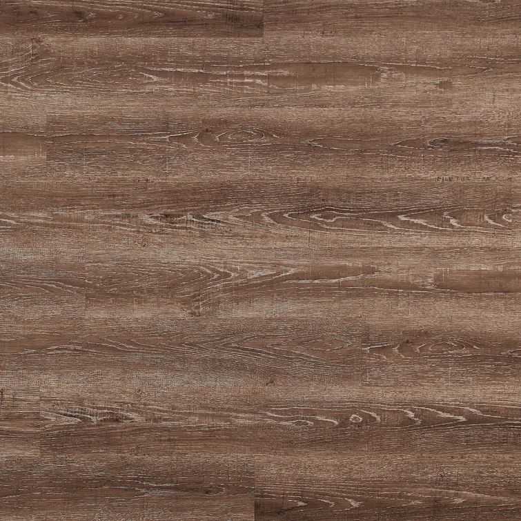 Revive Metro Oak Medium Brown Glue Down Vinyl Plank Flooring