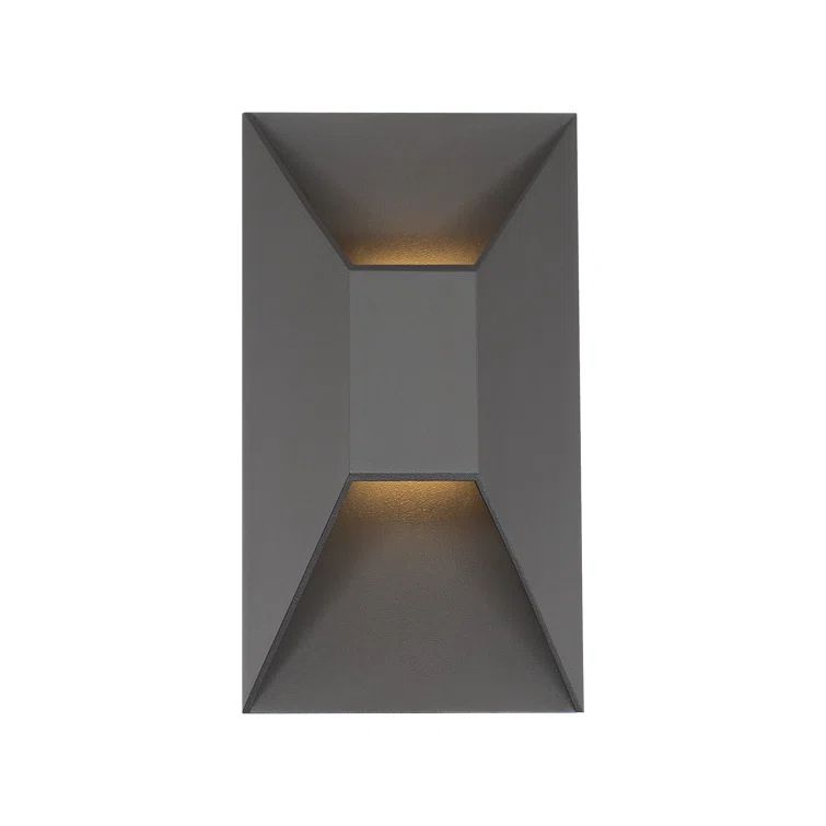 Bronze Maglev Dimmable LED Sconce with Etched Glass Diffuser