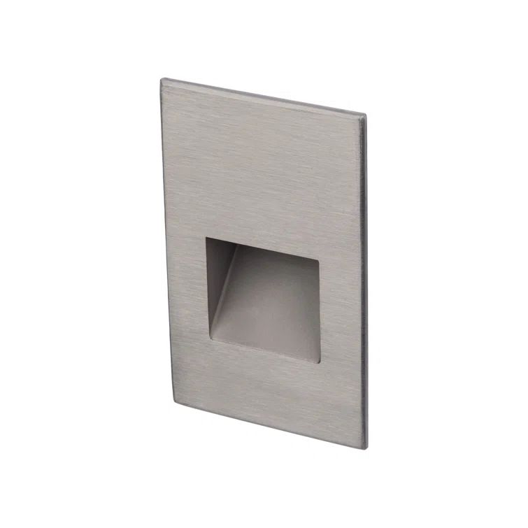 Stainless Steel LED Step Light with Frosted Acrylic Diffuser