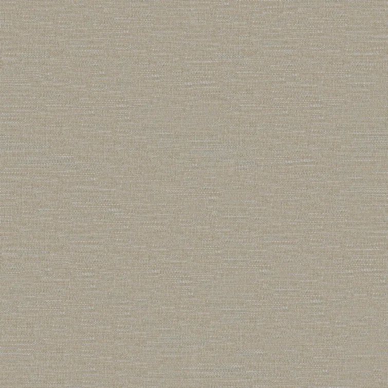 Cream Linen and Gray Metal Bar Stool