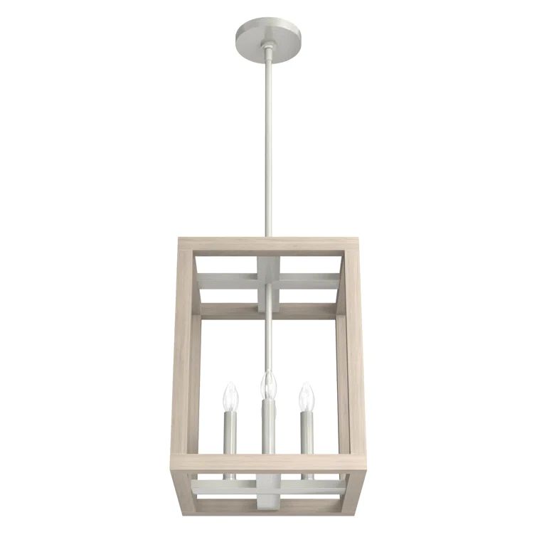 Brushed Nickel 12" Aluminum LED Pendant Light Fixture