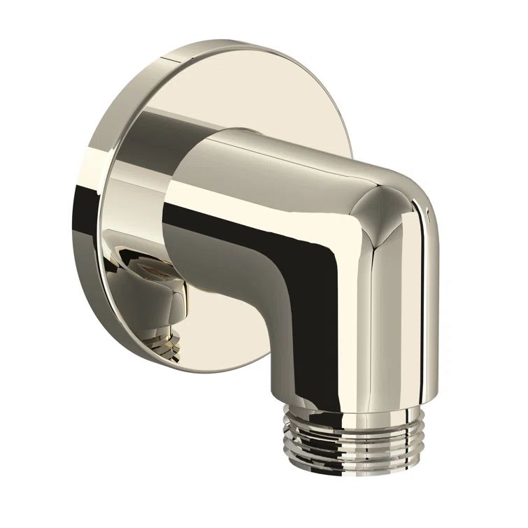 Transitional Polished Nickel Handshower Wall Connector