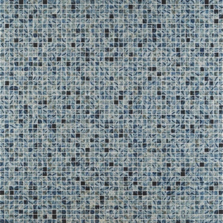 Rapids 1" x 1" Glass Grid Mosaic Wall & Floor Tile