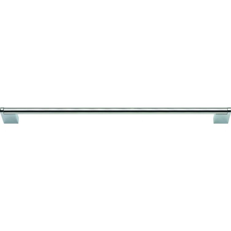 Polished Stainless Steel Modern Bar Handle with Mounting Hardware