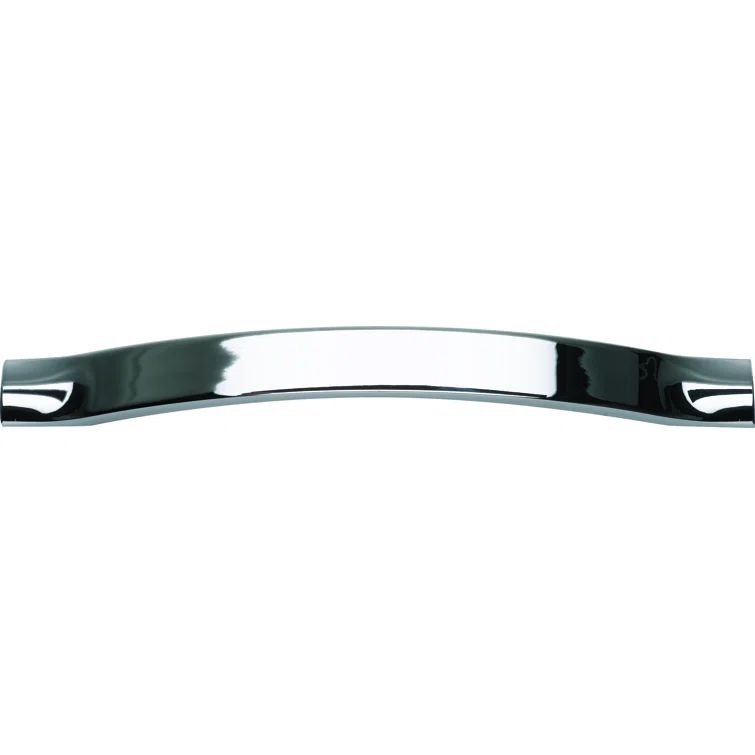 Polished Chrome Low Arch Bar Pull with Mounting Hardware