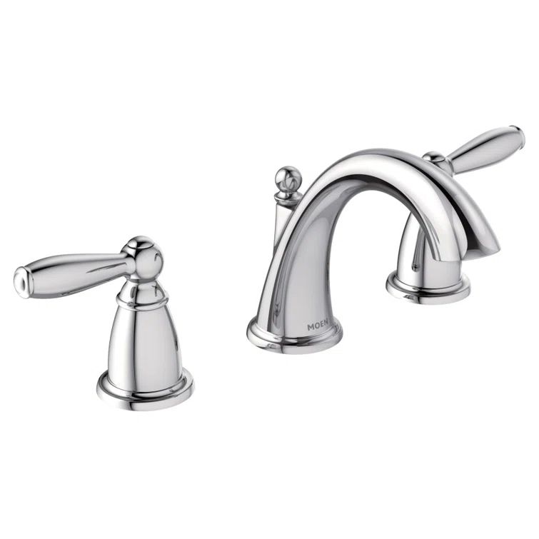 Contemporary Distressed Bronze 5'' High Widespread Bathroom Faucet